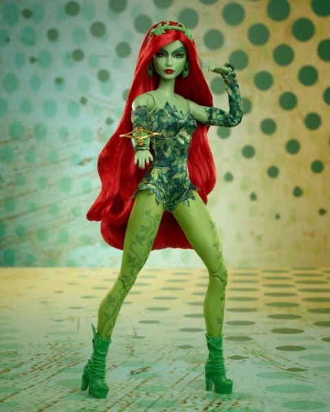 Lalka Barbie Batman Poison Ivy kolekcjonerska Lalka Barbie Batman Poison Ivy kolekcjonerska