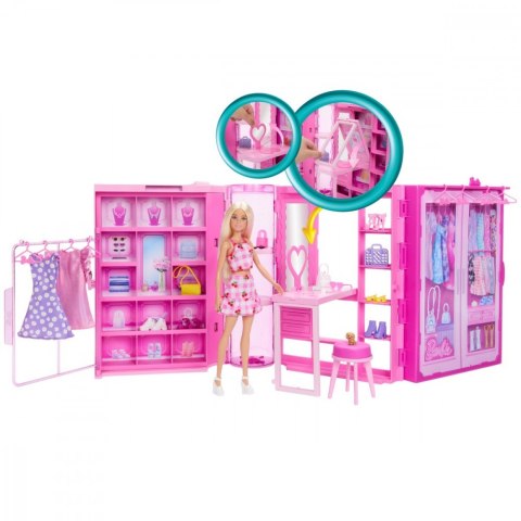 Lalka Barbie Zestaw Szafa marzeń 3.0 Lalka Barbie Zestaw Szafa marzeń 3.0