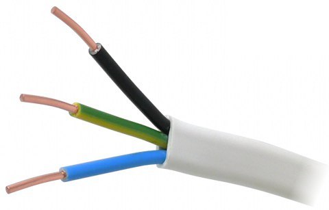 Przewód elektryczny drut płaski YDYp 450/750V 3x2,5mm2 100m MERCOR Przewód elektryczny drut płaski YDYp 450/750V 3x2,5mm2 100m MERCOR