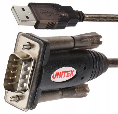 Adapter Unitek Y-105 przejściówka USB na RS-232 Adapter Unitek Y-105 przejściówka USB na RS-232