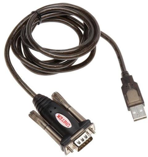 Adapter Unitek Y-105 przejściówka USB na RS-232 Adapter Unitek Y-105 przejściówka USB na RS-232