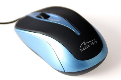 Mysz optyczna 800dpi czarno-niebieska MT1091B Mysz optyczna 800dpi czarno-niebieska MT1091B