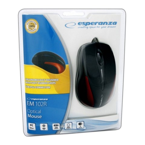 SIRIUS Mysz Optyczna EM102R USB SIRIUS Mysz Optyczna EM102R USB