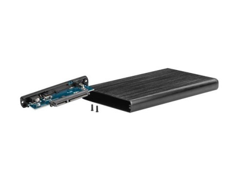 Kieszeń zewnętrzna HDD sata RHINO 2,5 USB 2.0 Aluminium Black Kieszeń zewnętrzna HDD sata RHINO 2,5 USB 2.0 Aluminium Black
