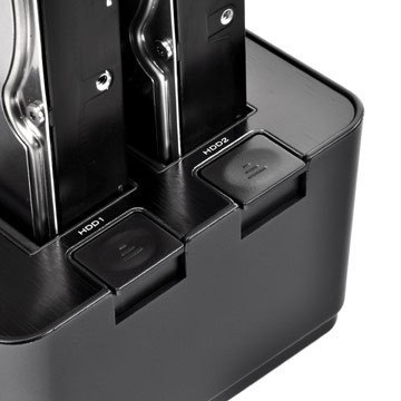 Stacja dokująca - BlacX Duet 5G 2,5"/3,5" HDD USB 3.0, czarna Stacja dokująca - BlacX Duet 5G 2,5"/3,5" HDD USB 3.0, czarna