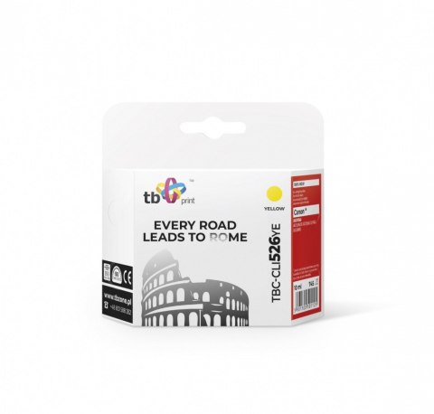 Tusz do Canon PIXMA iP 4850 TBC-CLI526YE YE Tusz do Canon PIXMA iP 4850 TBC-CLI526YE YE