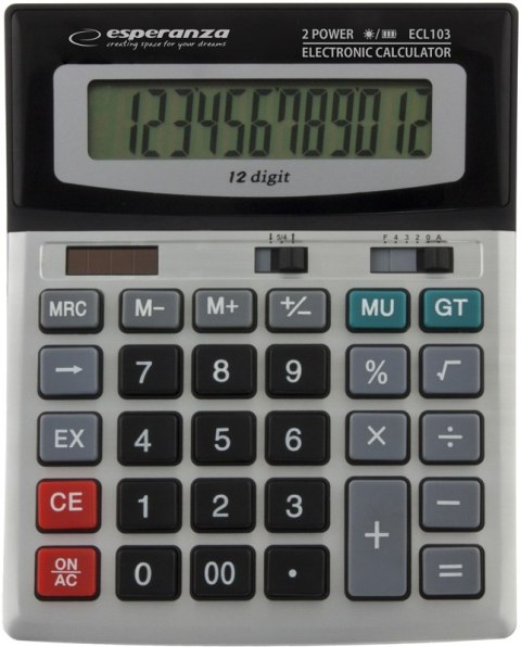 ELEKTRONICZNY KALKULATOR BIURKOWY EULER ECL103 ELEKTRONICZNY KALKULATOR BIURKOWY EULER ECL103