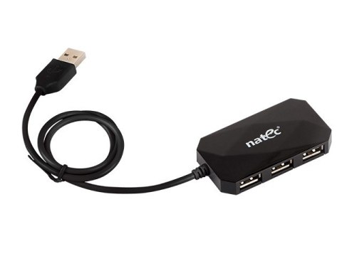 Hub USB 4-porty LOCUST USB 2.0 Czarny Hub USB 4-porty LOCUST USB 2.0 Czarny