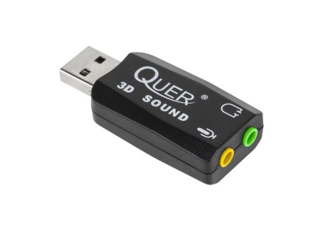 KARTA MUZYCZNA QUER 3D PLUG&PLAY 2 KANAŁY KARTA MUZYCZNA QUER 3D PLUG&PLAY 2 KANAŁY