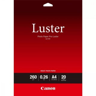 Papier Canon LU-101 z połyskiem Photo Paper Pro A4 20 arkuszy 6211B006