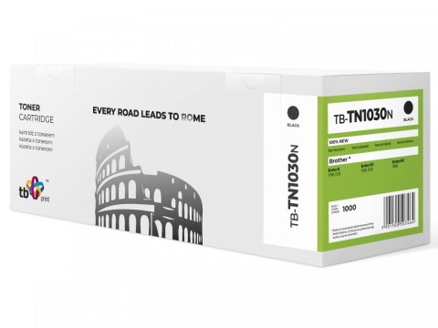Toner do Brother TN1030 TB-TN1030N BK 100% nowy Toner do Brother TN1030 TB-TN1030N BK 100% nowy
