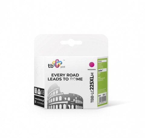 Tusz do Brother LC225XL TBB-LC225XLM MA Tusz do Brother LC225XL TBB-LC225XLM MA
