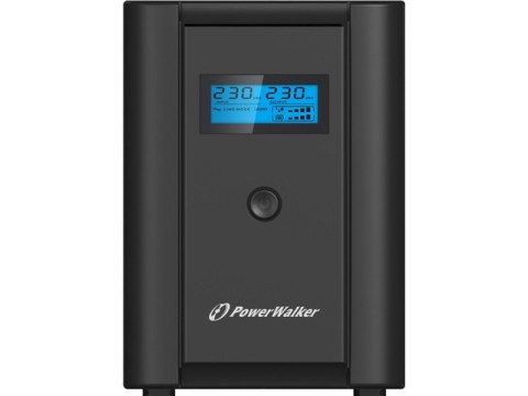 UPS LINE-INTERACTIVE 2200VA 2X 230V PL + 2X IEC OUT,RJ11/RJ45 IN/OUT, USB, LCD UPS LINE-INTERACTIVE 2200VA 2X 230V PL + 2X IEC OUT,RJ11/RJ45 IN/OUT, USB, LCD