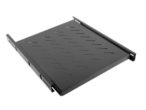 Półka do szaf 19'' 800mm 1U 465x550mm czarna Półka do szaf 19'' 800mm 1U 465x550mm czarna