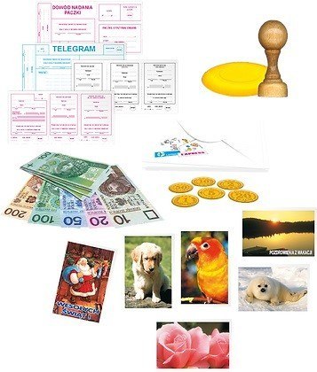 Gra Poczta-zestaw edukacyjny Gra Poczta-zestaw edukacyjny