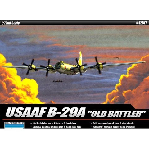 Model plastikowy USAAF B-29A Old Battler Model plastikowy USAAF B-29A Old Battler