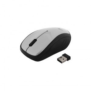 Mysz bezprzewodowo-optyczna USB AM-92B srebrna Mysz bezprzewodowo-optyczna USB AM-92B srebrna