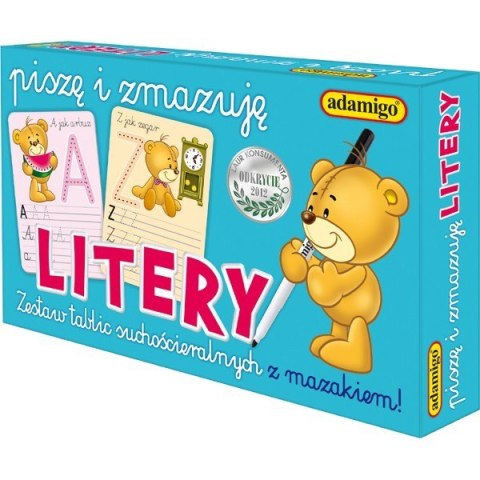 Zestaw tablic Piszę i Zmazuję Litery Zestaw tablic Piszę i Zmazuję Litery