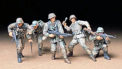 Zestaw żołnierzy German Front Line Infantrymen Zestaw żołnierzy German Front Line Infantrymen