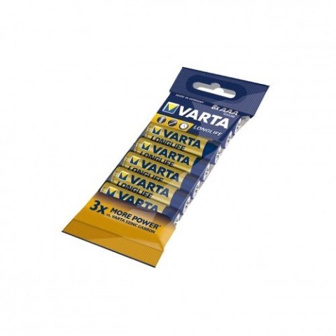 Baterie alkaliczne R3(AAA) 8szt. longlife Baterie alkaliczne R3(AAA) 8szt. longlife