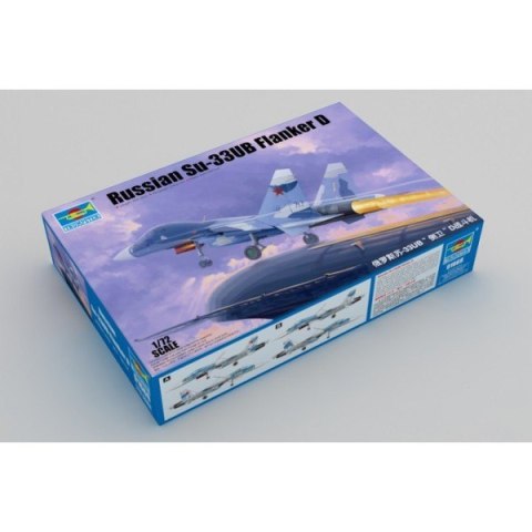 Model plastikowy Russian Su-33U B Flanker D Model plastikowy Russian Su-33U B Flanker D