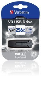 Pendrive V3 USB 3.0 Drive 256GB Czarny Pendrive V3 USB 3.0 Drive 256GB Czarny