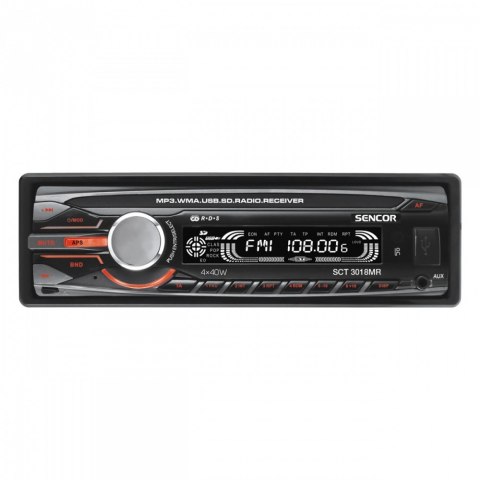 Radio samochodowe z pilotem SCT 3018MR Moc4x40W,USB/SD/MMC Radio samochodowe z pilotem SCT 3018MR Moc4x40W,USB/SD/MMC