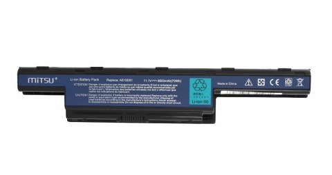 Bateria do Acer Aspire 4551, 4741, 5741 6600 mAh (71 Wh) 10.8 - 11.1 Volt Bateria do Acer Aspire 4551, 4741, 5741 6600 mAh (71 Wh) 10.8 - 11.1 Volt
