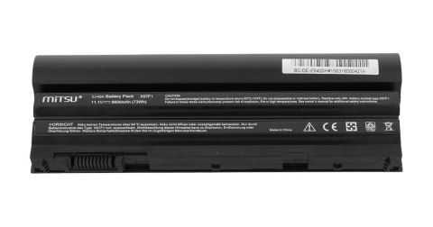 Bateria do Dell Latitude E6420 6600 mAh (73 Wh) 10.8 - 11.1 Volt Bateria do Dell Latitude E6420 6600 mAh (73 Wh) 10.8 - 11.1 Volt
