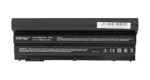 Bateria do Dell Latitude E6420 6600 mAh (73 Wh) 10.8 - 11.1 Volt Bateria do Dell Latitude E6420 6600 mAh (73 Wh) 10.8 - 11.1 Volt