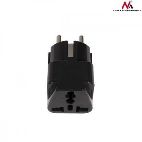 Adapter gniazdo UK na wtyk EU uniwersalny MCE155 Czarny Adapter gniazdo UK na wtyk EU uniwersalny MCE155 Czarny