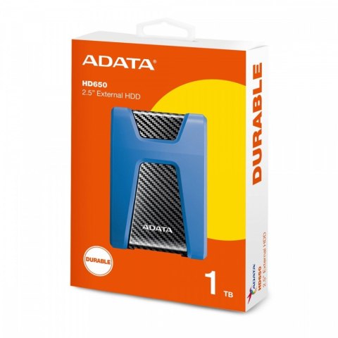 DashDrive Durable HD650 1TB 2.5'' USB3.1 Niebieski DashDrive Durable HD650 1TB 2.5'' USB3.1 Niebieski