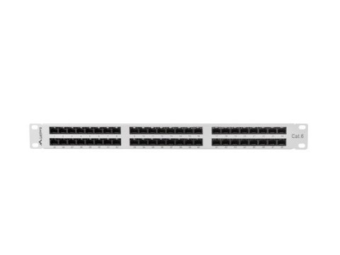 Patch Panel 48 Port 1U Kat.6 szary Patch Panel 48 Port 1U Kat.6 szary
