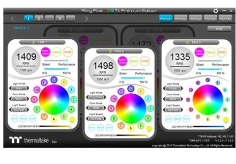 Riing Plus 14 RGB TT Premium Edition 3 Pack (3x140mm, LNC, 1400 RPM) Riing Plus 14 RGB TT Premium Edition 3 Pack (3x140mm, LNC, 1400 RPM)