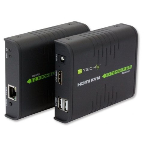 Extender HDMI + USB po skrętce Cat.5/5e/6 120m Extender HDMI + USB po skrętce Cat.5/5e/6 120m