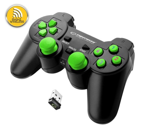 GAMEPAD BEZPRZEWODOWY 2.4GH PS3/PC GLADITOR GAMEPAD BEZPRZEWODOWY 2.4GH PS3/PC GLADITOR