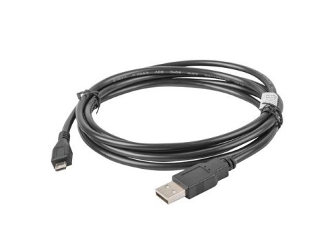 Kabel USB 2.0 micro AM-MBM5P 1.8M czarny Kabel USB 2.0 micro AM-MBM5P 1.8M czarny