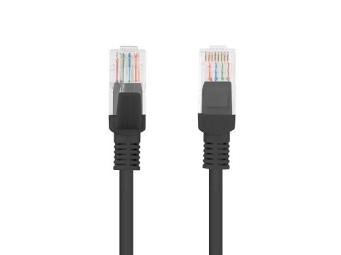 PATCHCORD KAT.6 10M CZARNY FLUKE PASSED LANBERG PATCHCORD KAT.6 10M CZARNY FLUKE PASSED LANBERG