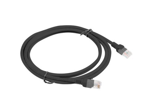 Patchcord kat.5e 2.0M UTP czarny Patchcord kat.5e 2.0M UTP czarny