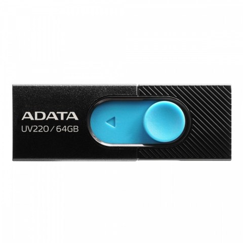 Pendrive UV220 64GB USB2.0 Czarno-niebieski Pendrive UV220 64GB USB2.0 Czarno-niebieski