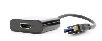 Adapter USB 3.0/HDMI-A 19pin/żeński Adapter USB 3.0/HDMI-A 19pin/żeński