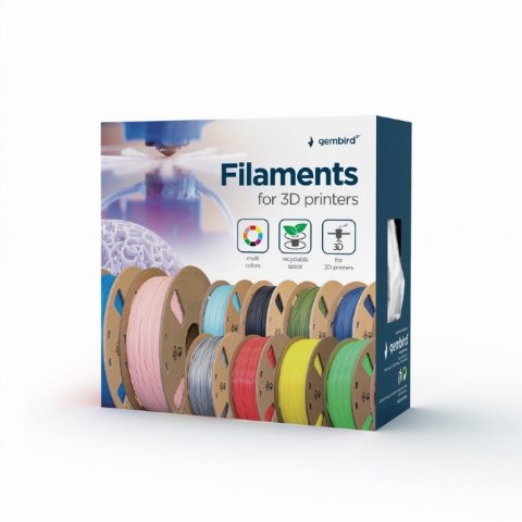 Filament drukarki 3D PLA/1.75 mm/1kg/szary Filament drukarki 3D PLA/1.75 mm/1kg/szary