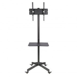 Stolik/wózek na kółkach + uchwyt do TV 23-55" 25 kg S-09