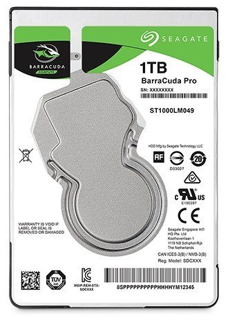 Dysk BarraCuda Pro 1TB 2,5 128MB ST1000LM049 Dysk BarraCuda Pro 1TB 2,5 128MB ST1000LM049