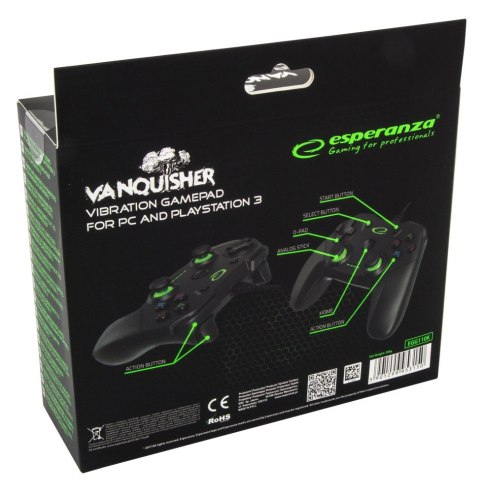 GAMEPAD PC/PS 3 USB VANQUISHER GAMEPAD PC/PS 3 USB VANQUISHER