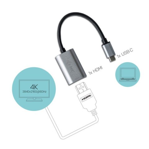 Adapter USB-C do HDMI, 4K Ultra HD 60Hz kompatybilny z Thunderbolt 3 Adapter USB-C do HDMI, 4K Ultra HD 60Hz kompatybilny z Thunderbolt 3