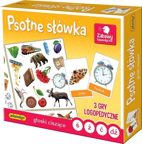 Gra Psotne słówka - Głoski ciszące Gra Psotne słówka - Głoski ciszące