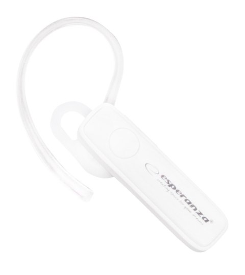 Słuchawka douszna bluetooth Celebes biała Słuchawka douszna bluetooth Celebes biała