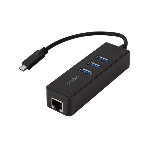 Adapter Gigabit Ethernet do USB 3.0 z hubem USB Adapter Gigabit Ethernet do USB 3.0 z hubem USB
