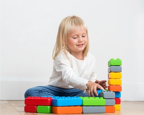 Klocki budowlane Cegła Junior 25 elementów Klocki budowlane Cegła Junior 25 elementów